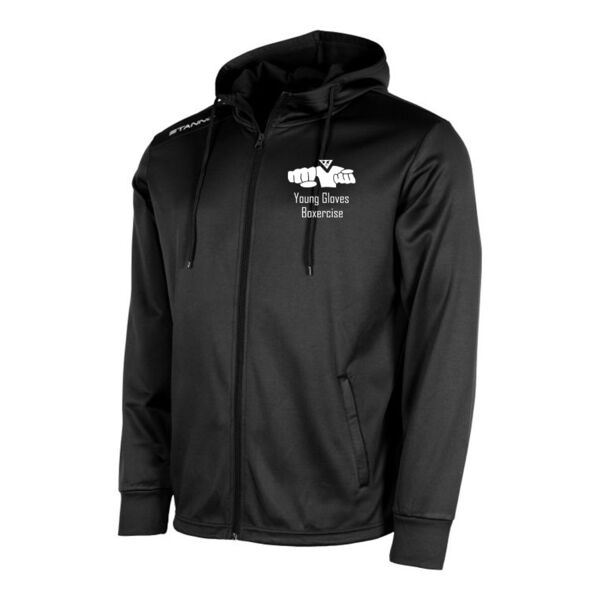 Young Gloves Boxercise Field Zipped Hooded Top Thumbnail